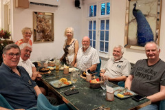 Friday evening meal at the Turkish restaurant