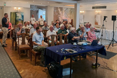 CDXC Members listening to a presentation