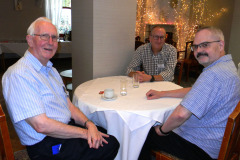 Gordon G3USR, Simon G0FCU, and Mike M0AGP